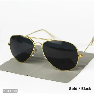 Full Rim Aviator Latest and Stylish Sunglasses Polarized and 100% UV Protected  Men  Women-thumb0