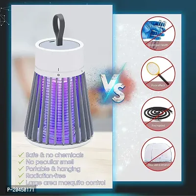 Mosquito Lamp,International Eco Friendly Bug Zapper Electric Mosquito Lamp Dual Function Mosquito Zapper Lamp Indoor Insect Trap Portable Camp Mosquito Killer-thumb3