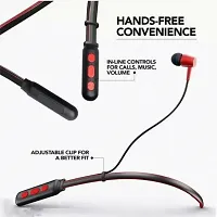 Wireless in Ear Bluetooth Neckband with wired Earphone ( Combo )-thumb1