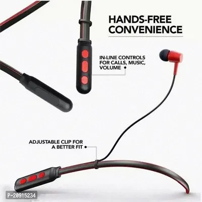 Wireless in Ear Bluetooth Neckband with wired Earphone ( Combo )-thumb2