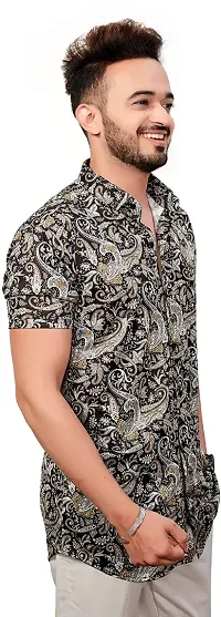 Reliable Multicolor Polycotton  Half Sleeve Casual Shirts For Men-thumb3