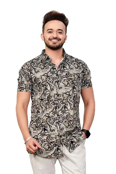 Reliable Polycotton Half Sleeve Casual Shirts For Men