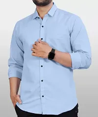 Classic Cotton Blend Casual Shirts for Men-thumb4