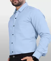 Classic Cotton Blend Casual Shirts for Men-thumb1