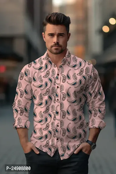 Men Stylish Printed Casual Shirt