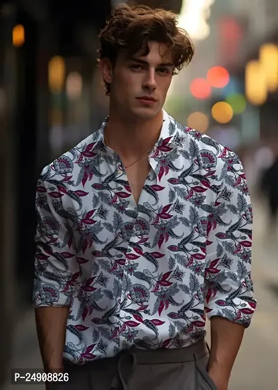 Men Stylish Printed Casual Shirt