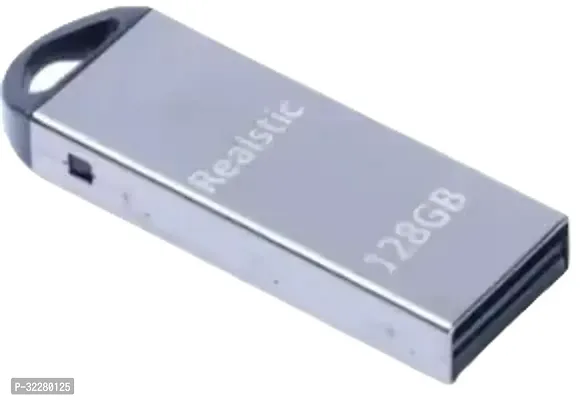 PD V220 2IN1 OTG METALS 64, 128 GB Pen Drive  (Silver)-thumb0