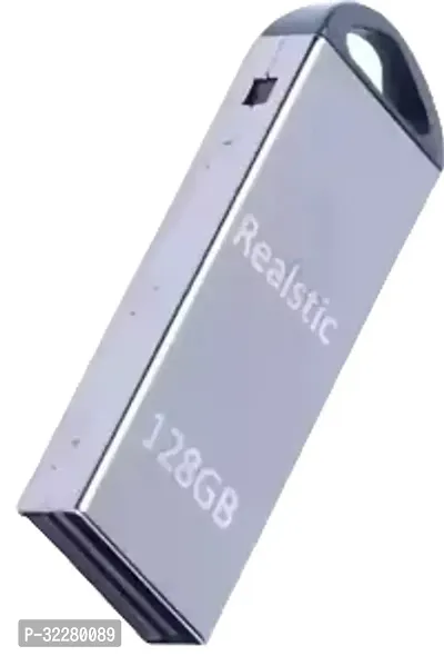 PD V220 2IN1 OTG METALS 64, 128 GB Pen Drive  (Silver)-thumb0