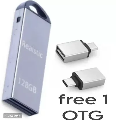 128 GB Pendrive V236w 128gb pen drive silver 2 OTG FREE