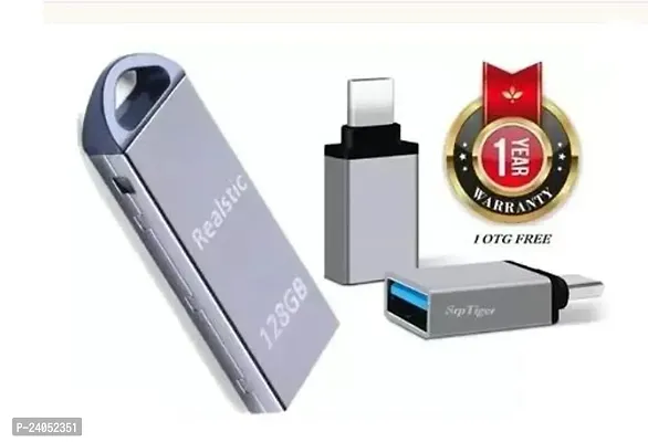 Realstic_128 gb Pen Drive Flash Drive High Speed Pendrive Storage Transfer 2otg free 122-thumb0