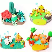 Soft Clay Fun Play Crafts Toy Clay Putty Kit Pack Of 36 Pcs-thumb1