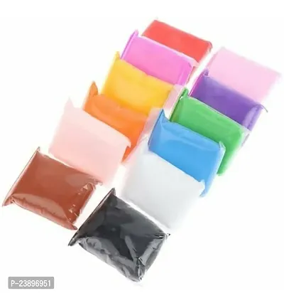 Soft Clay Fun Play Crafts Toy Clay Putty Kit Pack Of12 Pcs