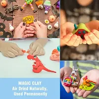 Soft Clay Fun Play Crafts Toy Clay Putty Kit Pack Of 6 Pcs-thumb3