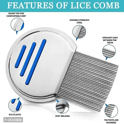 HARDAN Lice Treatment Comb for Head Lice Remover Lice Egg Removal Comb ( 1pcs)