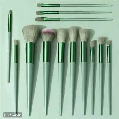 13 Pcs Makeup Brushes Set - All-in-One Kit with Travel Storage Box - Face, Eye, Highlighter, Concealer, Blending, Powder, Eye Makeup Brush-thumb2
