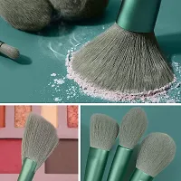 Professional Fix+ Plus 13pcs Makeup Brush Set Makeup Brushes Foundation Powder Eyeshadow Eyebrow Brush Set Celebrity Cosmetic Tool Brush with Green Bag Synthetic Kabuki Compatible Tool Kit-thumb4