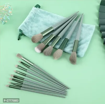 Professional Makeup Brush Set - 13 Piece Makeup Brushes for Eyeshadow, Powder, Blush, Foundation Blending Brush Set with Portable Pouch
