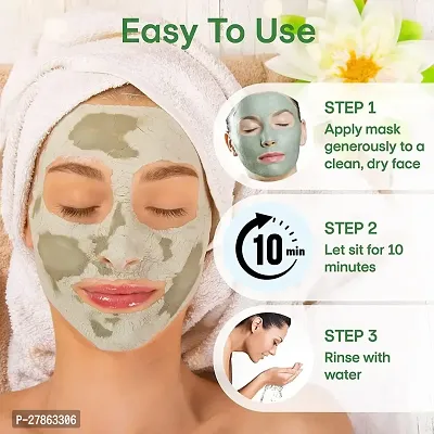 Green Tea Cleansing Mask Stick For Face | Blackheads Whiteheads Oil Control  Anti-Acne | Green Mask Stick For Men and Women (Pack of 1)-thumb3