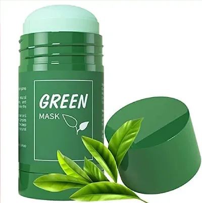SWIPA Green Tea Stick Face Mask For Blackhead Remover, Anti Acne , Oil Control ,Deep Clean Pore ,Purifying Solid Cleansing Clay Stick Mask Skincare For Men & Women
