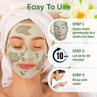 Green Mask Stick For Face, Blackhead Remover Stick, Purifying Clay Mask for Blackheads, Whiteheads  Oil Control, Face Cleansing Mask Stick,. (Pack of 1)-thumb2