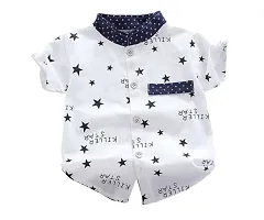 Classic Cotton Blend T-Shirt For Baby kids-thumb1