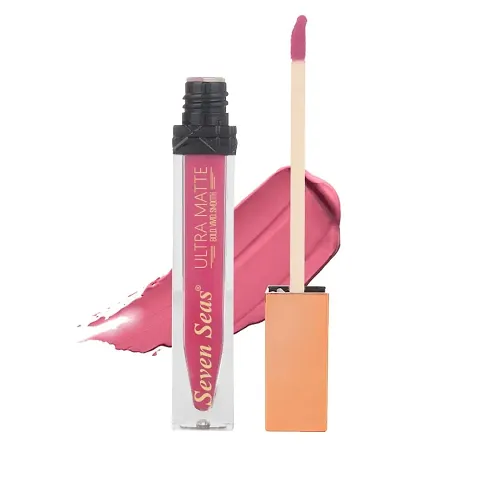 Seven Seas Ultra Smooth Matte Liquid Lipstick Smooth Lip Color, Weightless Finish, Silky Matte Finish, Iconic Lip, Matte Finish