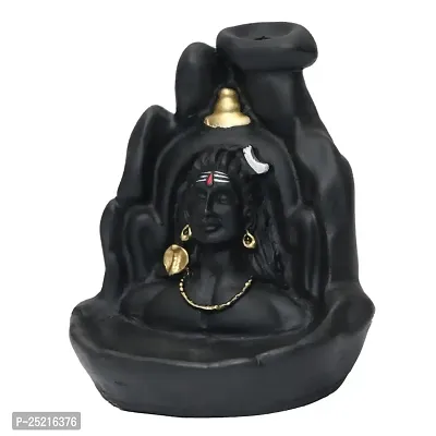 Arihant Shop Smoke Fountain Incense Holder Decorative Showpiece Polyresin Smoke Fountain (11 x 6.9 x 11 inch, Black)(Conical)-thumb4