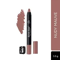 Seven Seas Lipstick Long Lasting Crayon | Lipstick Matte Finish | Waterproof | Lip Crayon lipstick (NUDY MAUVE)-thumb4