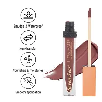 Seven Seas Ultra Smooth Matte Liquid Lipstick Smooth Lip Color, Weightless Finish, Silky Matte Finish, Iconic Lip, Matte Finish (Crown of Thorns)-thumb4