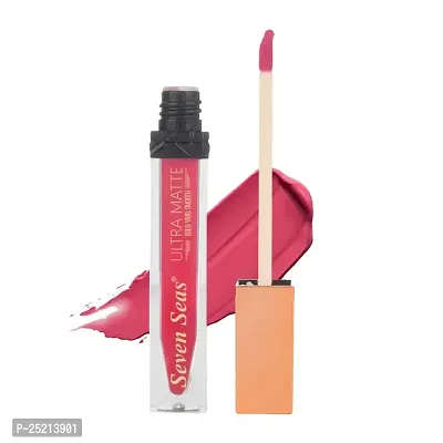 Seven Seas Ultra Smooth Matte Liquid Lipstick Smooth Lip Color, Weightless Finish, Silky Matte Finish, Iconic Lip, Matte Finish (Cardinal)