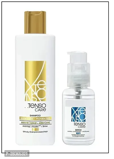 Gold Serum 50Ml + Shampoo 250Ml For Straightened Hair