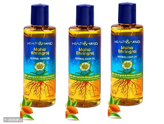 Natural Herbal Hair Oil Pack of 3-thumb0