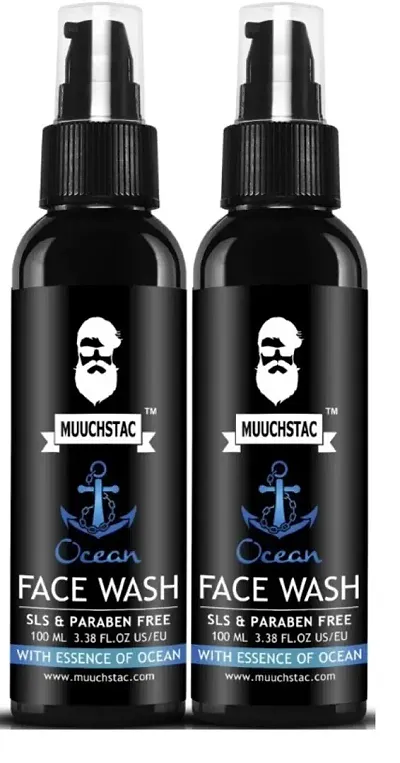 Natural Face Wash For Men Pack of 2