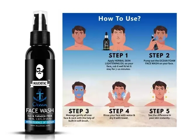 Natural Face Wash For Men Pack of 1