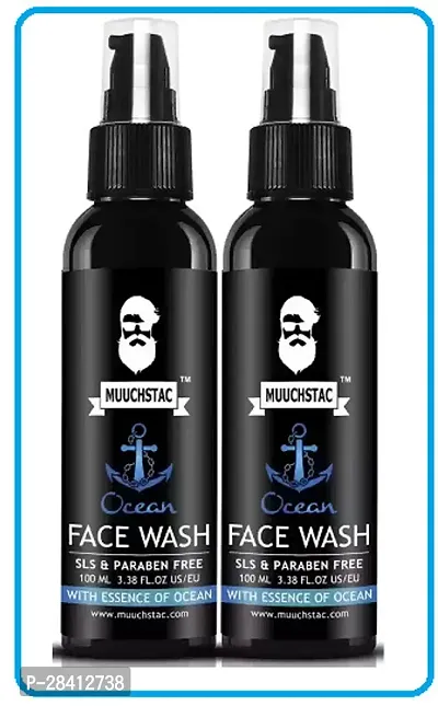 Natural Face Wash For Men Pack of 2-thumb0