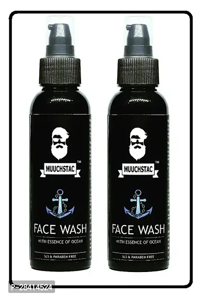 Natural Face Wash For Men Pack of 2-thumb0