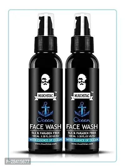 Natural Face Wash For Men Pack of 2-thumb0