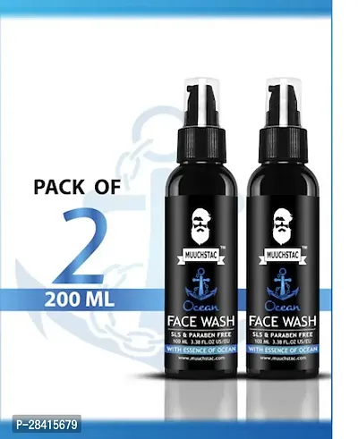 Natural Face Wash For Men Pack of 2-thumb0