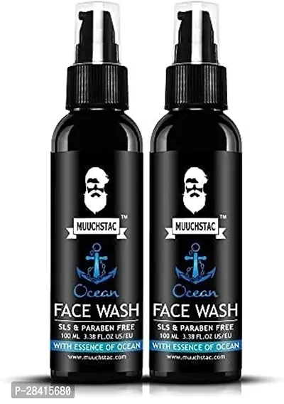 Natural Face Wash For Men Pack of 2-thumb0