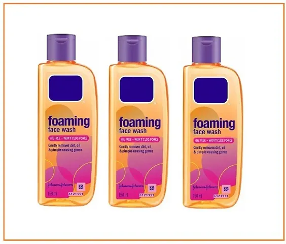 Natural Foaming Face Wash Pack of 3