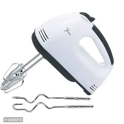 Scarlet Egg Beater-Electric Hand Mixer, High Speed Hand Blender with Hand Mixer for Cake Making with Stainless Steel Hooks Set  7 Speed Egg Beater