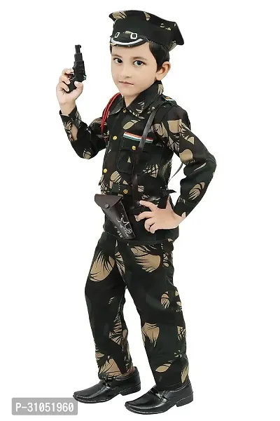 Elegant Cotton Special Ops Soldier Army Outfit Set For Kids-thumb4