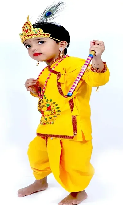 Kids Boys Janamashtami Krishna Dresses For Boys