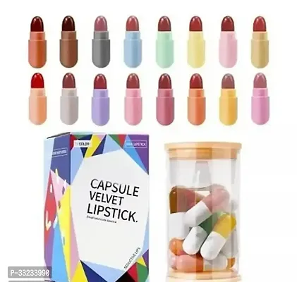 16 Pcs Mini Capsule Lipstick Set-thumb0