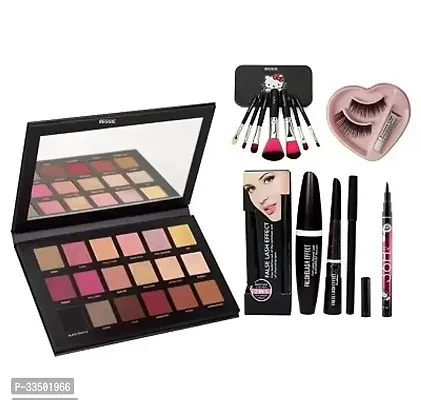 Hot Beauty Rose Gold Eye Shadow Palette with Mirror, 3 in 1 Combo-thumb0