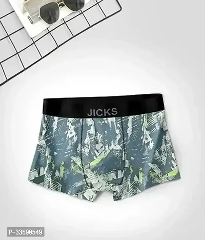 Classic Cotton Printed Trunks for Men Pack of 4-thumb2