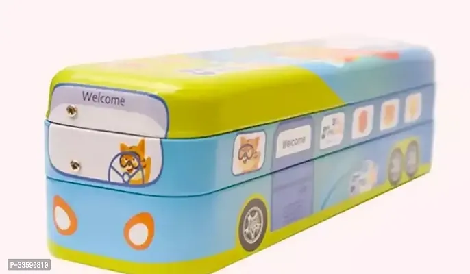 Unique Bus Shape Toy Geometry Box-thumb0