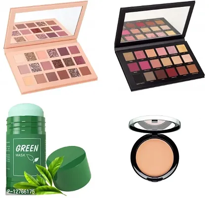 ROSE GOLD,NEW NUDE+GREEN MASK+FACE COMPACK-thumb0