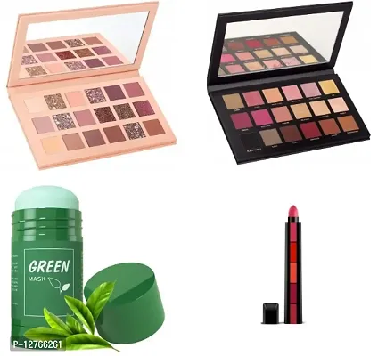 ROSE GOLD,NEW NUDE+GREEN MASK+5-1 LAPIS TIK