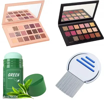ROSE GOLD,NEW NUDE+GREEN MASK+LICECOM